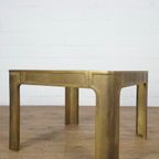 Belgium Brass Side Table Or Coffee Table thumbnail 4