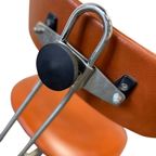 Vintage Oranje Bureaustoel / Desk Chair thumbnail 3