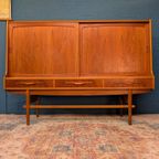 Vintage Highboard, Holger Christensen, Deens Design 1960s thumbnail 9