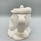 Vintage Theepot Droopy Dog Wit thumbnail 2