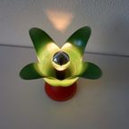 Vintage Van De Heg Tafellamp Glas Lamp Jaren 80 Tulp thumbnail 6