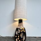 Keramische Vloerlamp Met Verlichting In Voet, 1970'S thumbnail 2