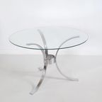 Rg37 – Coffee Table – Chrome Plated – Glass thumbnail 2