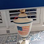 Lamp Porselein + Langwerpige Kap Amerika thumbnail 3