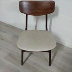 Vintage Louis Van Teeffelen 'Stavanger' Stoelen Voor Wébé thumbnail 6