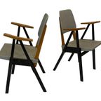 Vintage Zwager Ermeloo, Palais De Tokyo Stoel 50's Design thumbnail 6