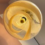 Italian Murano Glass Swirly Donut Hanging Light thumbnail 12