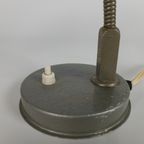 Bureaulamp - Grijs Metallic - Flexibele Slang - 1950'S thumbnail 4