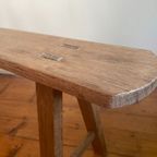 Lange Ranke Bank Kerkbank Eiken 153 Cm. Frans thumbnail 11