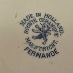 Dekschaal Soc. Cer. Maastricht Decor Fernande | Kerst thumbnail 6
