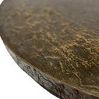 Vintage Salontafel Rond Brutalist Jaren 60 Minimalist Design thumbnail 17