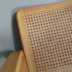 Beech Wood And Webbing Side Chair By Olivo Pietro, Italy, 1970S thumbnail 18