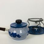 Fondue Set Blauw thumbnail 2