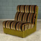 Vintage Modulaire Hoekbank – Velours – Jaren 70 thumbnail 17