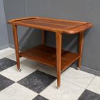 Teak Serving Trolley By Niels Otto Moller Denmark 1960S Old Store Stock thumbnail 6