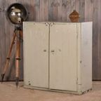 Vintage Ijzeren Fabriekskast, Archiefkast Industrieel thumbnail 9