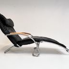 Lederen Bonaldo Swing Loungestoel Van Jochen Hoffman, 1990'S thumbnail 12