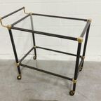 Vintage Trolley / Bar Cart - Hollywood Regency thumbnail 3