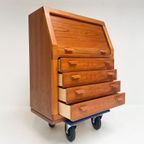 Teakhouten Secretaire Van Dyrlund, 1960’S thumbnail 2