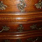 Louis Xv Commode In Massief Eikenhout. thumbnail 7