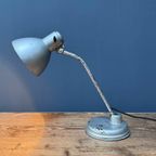 Zilvergrijze Bauhaus Bureaulamp thumbnail 11