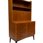 Vintage Wandkast Kast Werkplek Deens Design Jaren 60 thumbnail 14
