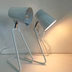 Set Verstelbare Tafel- Bureau Of Nachtkast "z" Lamp Van Leitmotiv thumbnail 9