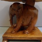 Art Deco Bijzettafel Met Olifant thumbnail 5