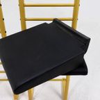 Set Of 2 Italian Height Adjustable Chairs Or Barstools 1980S thumbnail 15