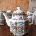 Vintage Engels Wedgwood Shakespeare Sonnets Servies thumbnail 4