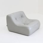 Kali Design Fauteuil Ligne Roset Michel Ducaroy Grijs Leder thumbnail 2