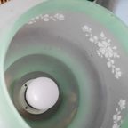 Vintage Hanglamp Matglas Lichtgroen thumbnail 7