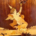 Ladekast In Renaissancestijl. Marqueterie. thumbnail 2