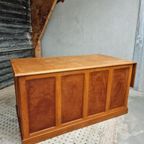 Vintage Bureau Eikenhout 80 X 150 Cm thumbnail 11