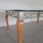 Pierre Vandel Postmoderne Salon Tafel En Bijzettafel thumbnail 4
