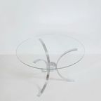 Rg37 – Coffee Table – Chrome Plated – Glass thumbnail 4