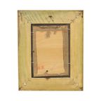 Charmant Schilderij Jong Meisje Gouden Lijst Lady Sybil Primrose thumbnail 3
