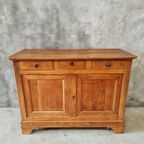 Antiek Dressoir Buffet Commode 19E Eeuws Frans Kersenhout thumbnail 15