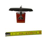 Scale Model Of An Airplane (Silver Plated) - Mounted On Wooden Base - Focke Wulf A 16 (1924) thumbnail 6