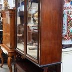 Biedermeier Vitrinekast thumbnail 7