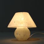 Vintage Murano Mushroomlamp - Wit, Jaren '70 thumbnail 9