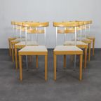 8x Postmoderne Eetkamer Stoel Arco, 1990s thumbnail 9