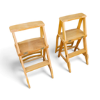 2 X Library Ladder Chair 1950s thumbnail 4