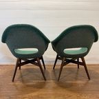 Set Van 2 Vintage Stoelen Van Miroslav Navratil thumbnail 4