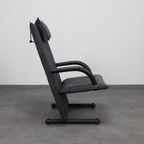 Fauteuil T-line Burkhard Vogtherr Arflex 1980s thumbnail 2