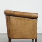 Stijlvolle Schapenleren Clubfauteuil Met Een Tijdloos Design Van Nico Van Oorschot thumbnail 8