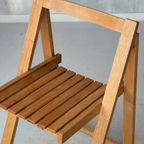 Jaren 70 Klapstoel Vintage Lattenstoel Retro Folding Chair thumbnail 3