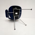 Donkerblauwe Kembo Fauteuil Van W.h. Gispen, Na 2000 thumbnail 15