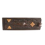 Zeldzaam Antieke Handgesneden Houten Doos Met Eetstokjes Uit India. thumbnail 5