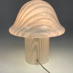 Peill & Putzler Xl Zebra Mushroom Tafellamp, Duitsland 1970-1980 thumbnail 10